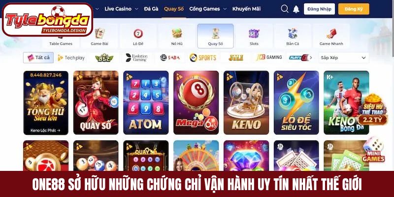 One88 sở hữu những chứng chỉ vận hành uy tín nhất thế giới